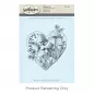 Preview: Spellbinders Happy Heart 3D Cling Stamp Set