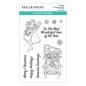 Preview: Spellbinders, Vintage Holidays Clear Stamp