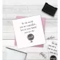 Preview: Crafter's Companion Clear Acrylic Stamp - You are the World