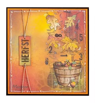 Marianne D Art stamps Harvest