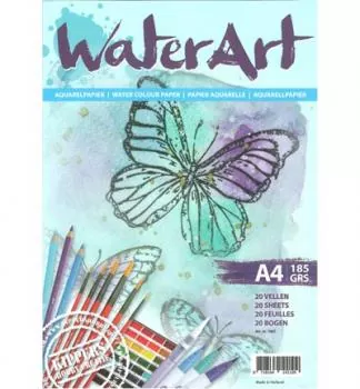 Water Art, Aquarel Papier ,DIN A 4