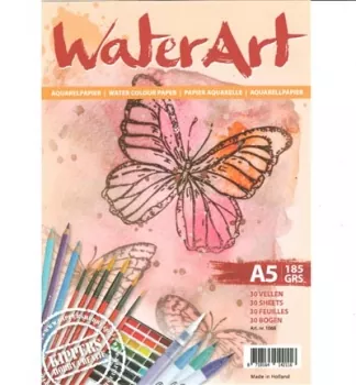Water Art, Aquarellblock, 30 Bogen