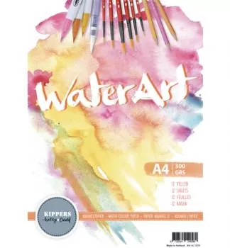 Water Art, Watercolour, Aquarellblock, DIN A 4