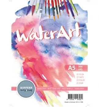 Water Art, Watercolour, Aquarellblock, DIN A 5
