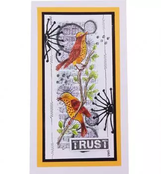 Studiolight Clear Stamp Birds Grunge Collection nr.37