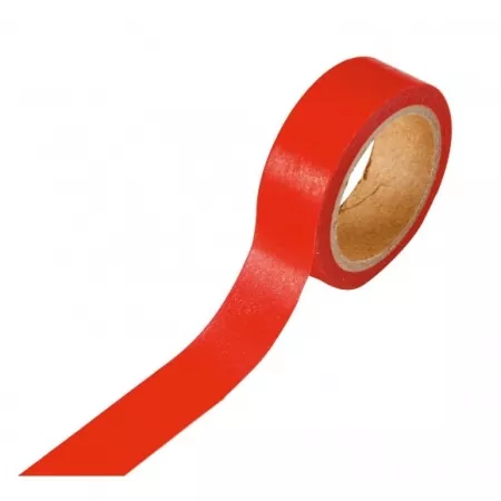 Washi tape 15mm x 8m red
