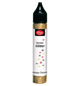 Viva-Decor, German Glitter Champagner