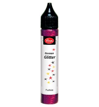 Viva-Decor, German Glitter Fuchsia