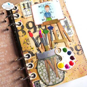 Elizabeth Craft Designs, Planner Essentials 59 - Art Party Dies