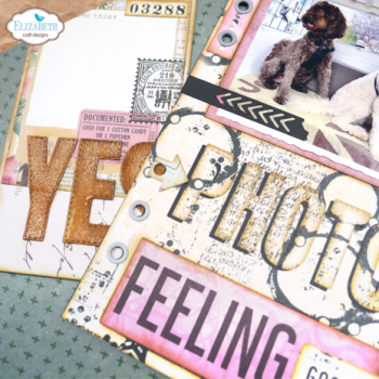 Elizabeth Craft Designs, Yes Joy Page Dies