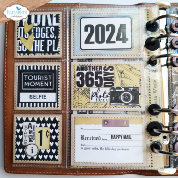 Elizabeth Craft Designs, From the Past Dies Sidekick - Postage Stamps Fillers 2