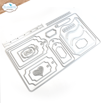 Elizabeth Craft Designs, Journal Elements Labels, Tags and More Dies
