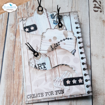 Elizabeth Craft Designs, Journal Elements Labels, Tags and More Dies