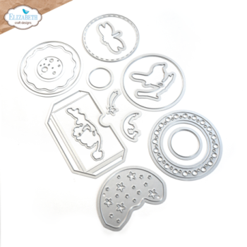 Elizabeth Craft Designs, Journal Elements Artist Trading Coin Dies