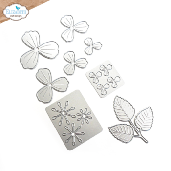 Elizabeth Craft Designs, Evening Rose Dies Florals
