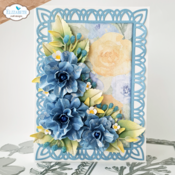 Elizabeth Craft Designs, Evening Rose Dies Florals