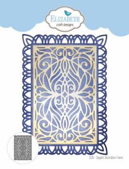 Elizabeth Craft Designs, Evening Rose Dies Elegant Decorative Frame