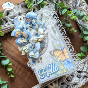 Elisabeth Craft Designs, Evening Rose Dies Elegant Decorative Borders