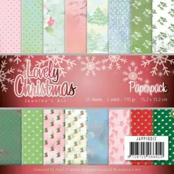Jeanines Art, Paperpack - Lovely Christmas