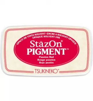 StazOn Pigment Stempelkissen, Passion Red