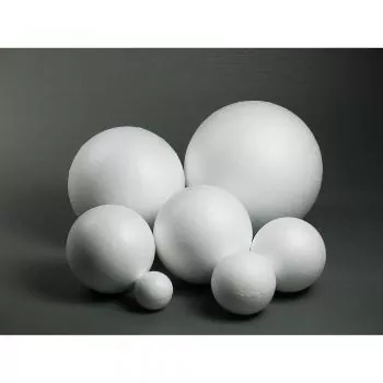 Meyco, Styroporform Kugel/Ball, ca 10 cm, 5 Stück