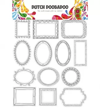 Dutch Doobadoo Dutch buzz cut art Doodle