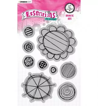 Studio Light Cling Stamp Dramatic dots Essentials nr. 70