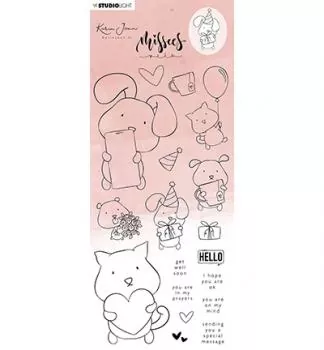 Studiolight Clear Stamp Missees Pets Missees Collection nr.14