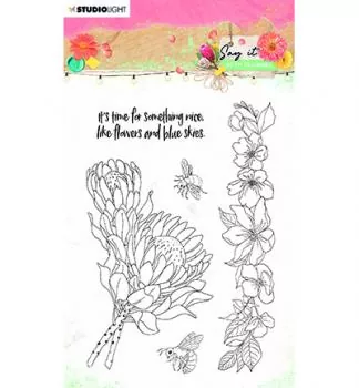 Studiolight Clear Stamp Say it with flowers nr.524