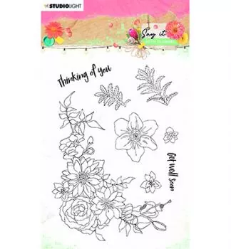 Studiolight Clear Stamp Say it with flowers nr.525