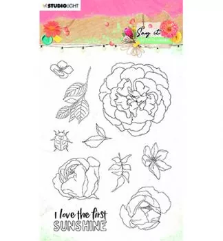 Studiolight Clear Stamp Say it with flowers nr.527