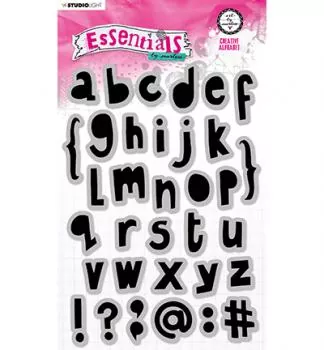 Studiolight Cling Stamp Creative Alphabet Essentials nr.17