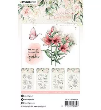 Studiolight Clear Stamp Lily flower Another Love Story nr.4