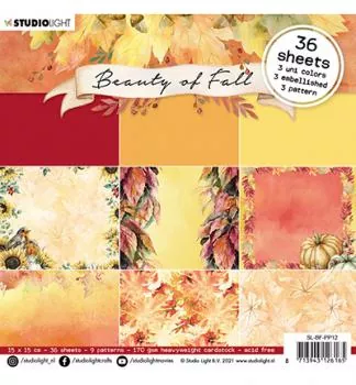 Studiolight Paper pad Pattern paper Beauty of Fall nr.12