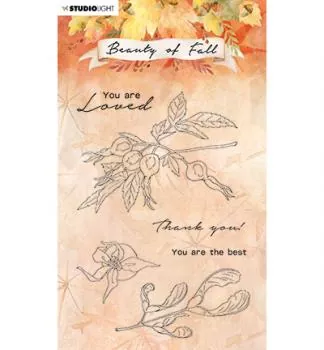 Studiolight Clear stamp Rose hips Beauty of Fall nr.64