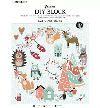 Studiolight DIY Block Happy Christmas Essentials nr.12