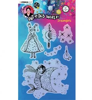 Studiolight Clear Stamp Dreamgirls Out Of This World nr.70