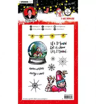 Studiolight Clear Stamp Christmas Snow Globe Essentials nr.83