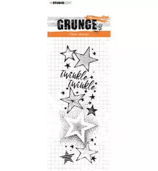 Studiolight Clear Stamp Twinkle Twinkle Stars Grunge nr.98