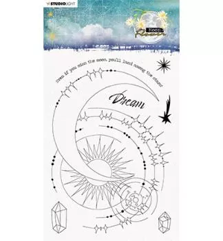 Studiolight Clear Stamp Dream Moon Flower Collection nr.136