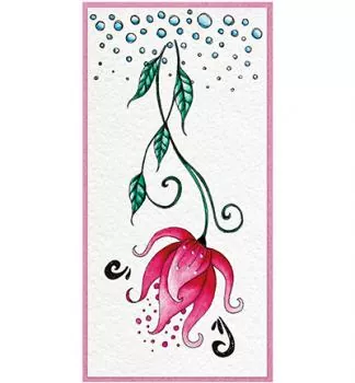 Studiolight Stamp Quirky long flowers Essentials nr.119