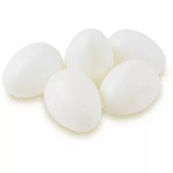 Meyco, Kunststoff-Eier klein 3,9 x 2,9 cm, 12 Stück