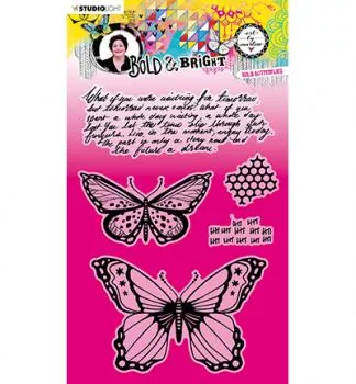 Studiolight Stamp Bold butterflies Bold and Bright nr.126
