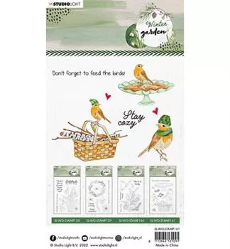 Studiolight Stamp Bird watching Winter Garden nr. 161