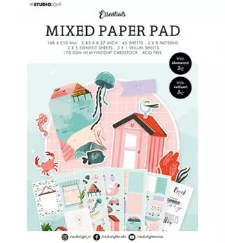 Studiolight Mixed Paper Pad Pattern paper Essentials nr.14