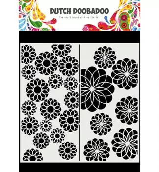 Dutch Doobadoo Mask Art Slimline Flowers