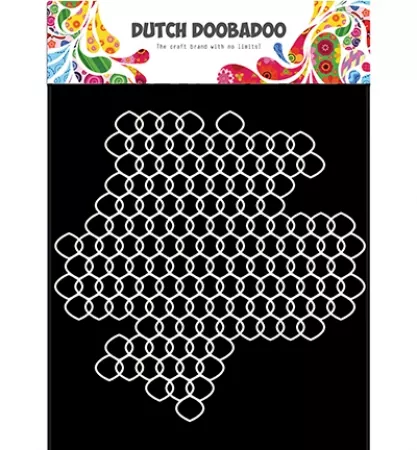 Schablone / Stencil / Dutch Mask Art - Grid, Dutch Doobadoo