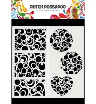 Dutch Doobadoo Mask Art Slimline Circles