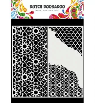 Dutch Doobadoo Mask Art Slimline Cracked Patterns