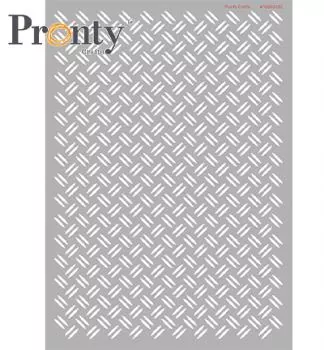 Pronty Stencil Checker plate